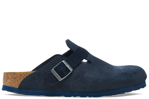 BIRKENSTOCK - BOSTON CORDUROY - REGULAR - SUEDE LEATHER EMBOSSED