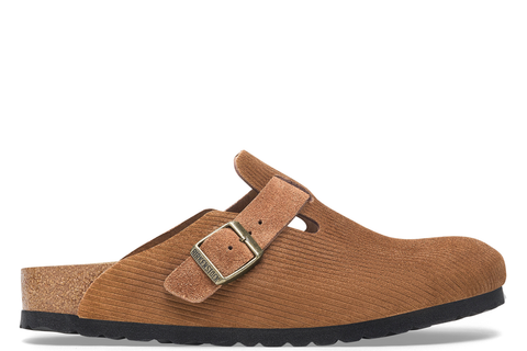 BIRKENSTOCK - BOSTON CORDUROY - REGULAR - SUEDE LEATHER EMBOSSED