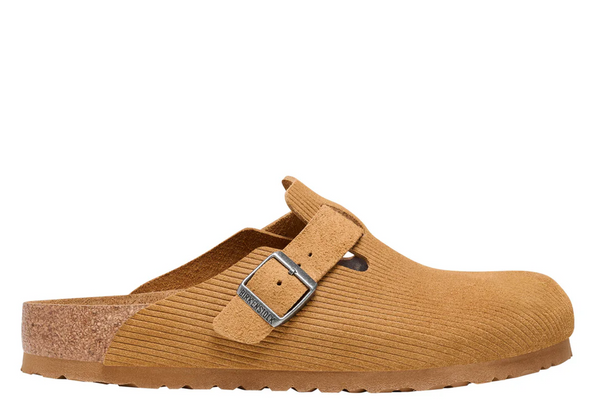 BIRKENSTOCK - BOSTON - NARROW - CORDUROY EMBOSSED SUEDE LEATHER