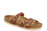 BIRKENSTOCK - FRANCA BRAIDED - NARROW - OILED LEATHER