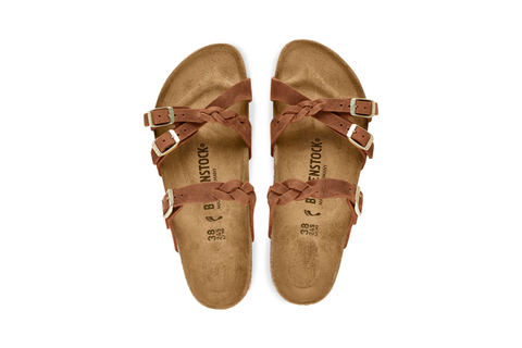 BIRKENSTOCK - FRANCA BRAIDED - NARROW - OILED LEATHER